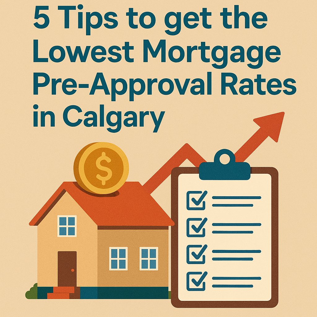 5 Tips to get the Lowest Mortgage Pre-Approval Rates in Calgary