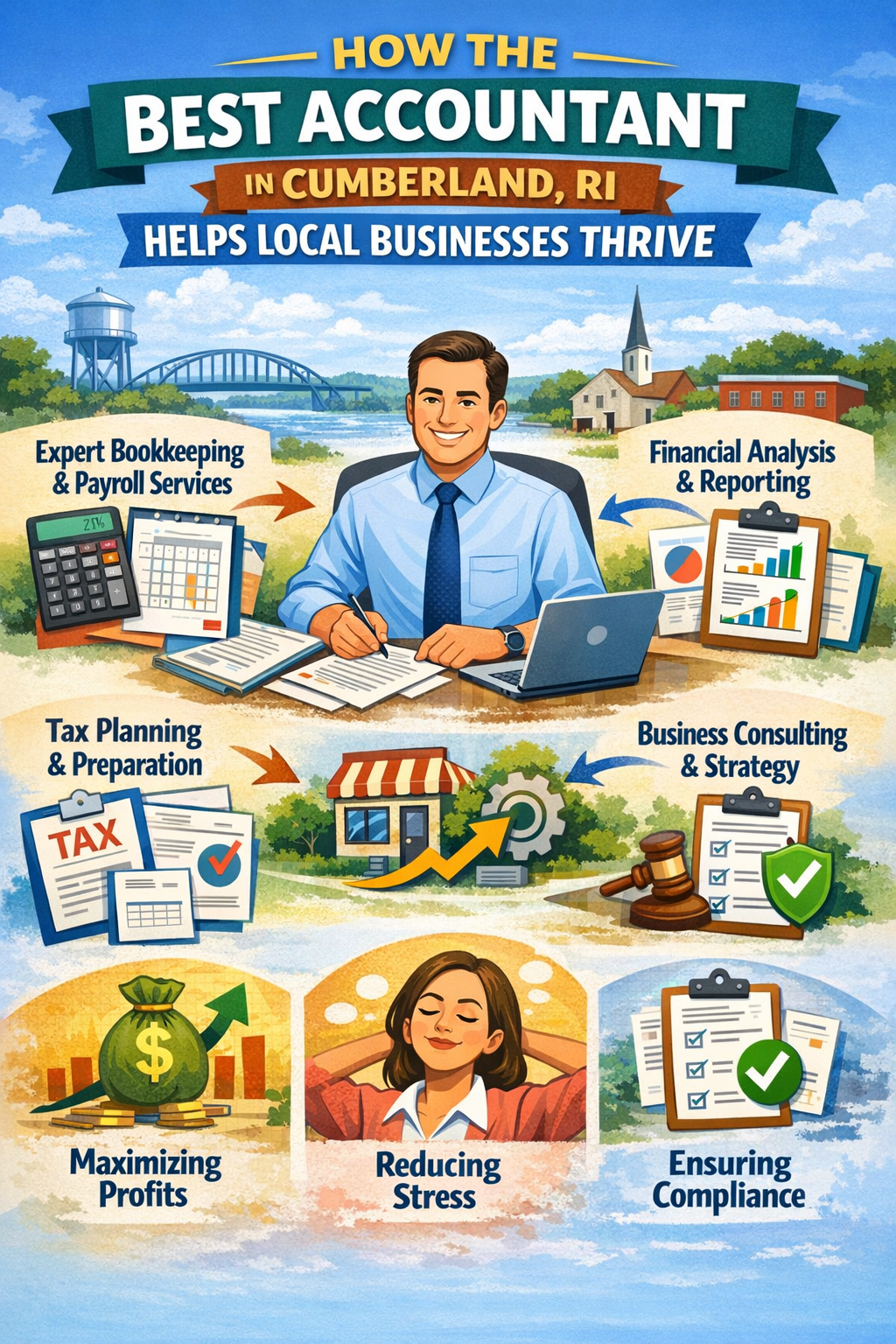 How the Best Accountant in Cumberland, RI Helps Local Businesses Thrive