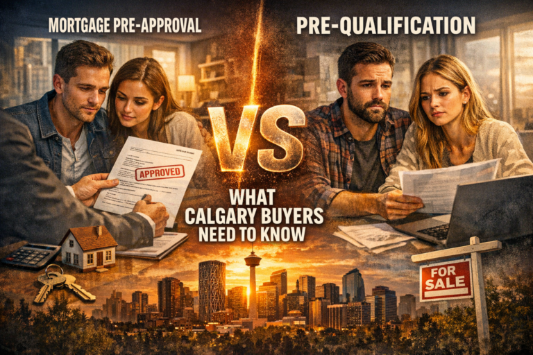 Mortgage Pre-Approval v/s Pre-Qualification: What Calgary Buyers Need to Know